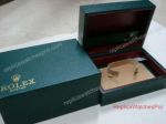 Original Style Replica Rolex Green Watch Display Case Box Set